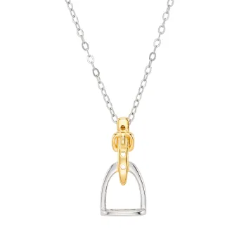 Horse Stirrup Necklace - Little