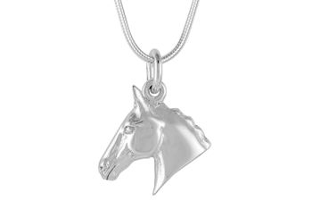 Horse Head Necklace - Hunter
